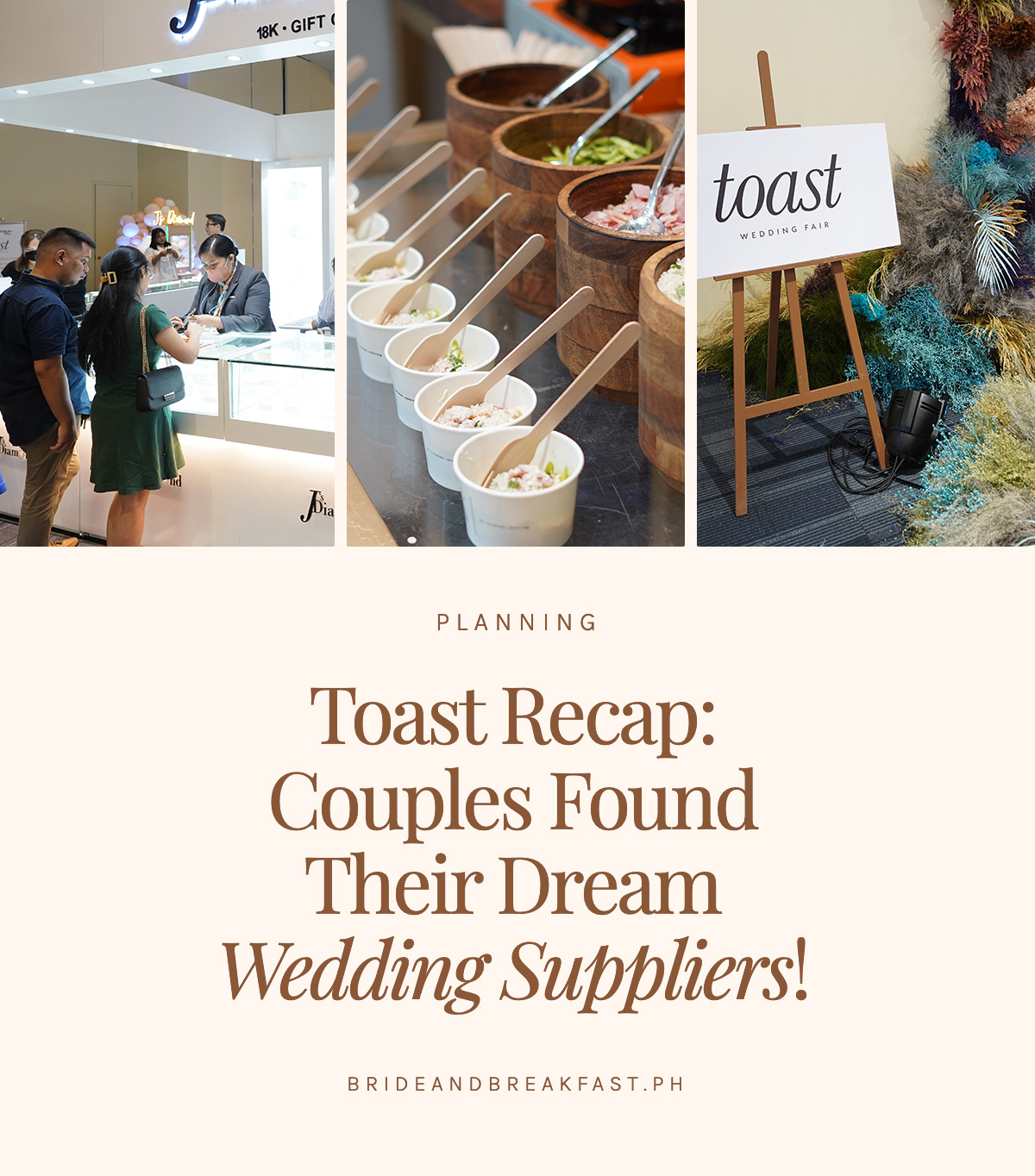 Toast Recap: Couples Found Their Dream Wedding Suppliers