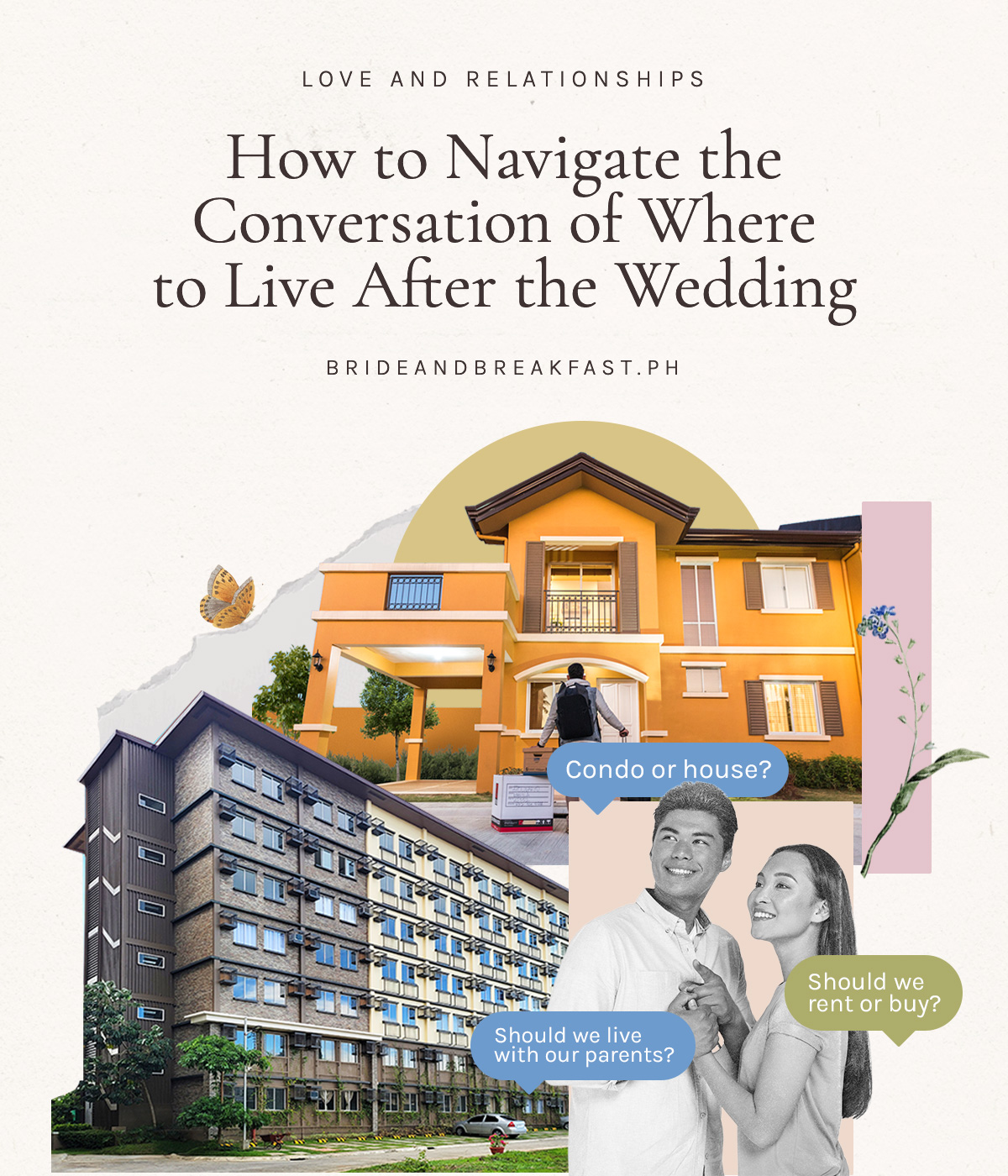 How to Navigate the Conversation of Where to Live After the Wedding