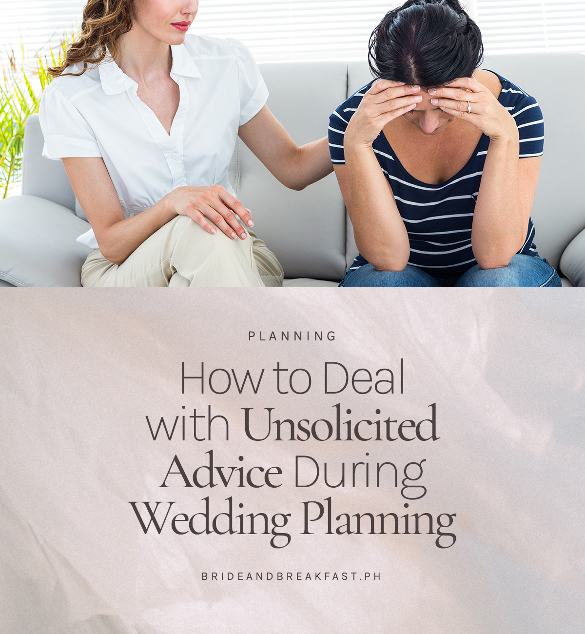 How to Deal with Unsolicited Advice During Wedding Planning