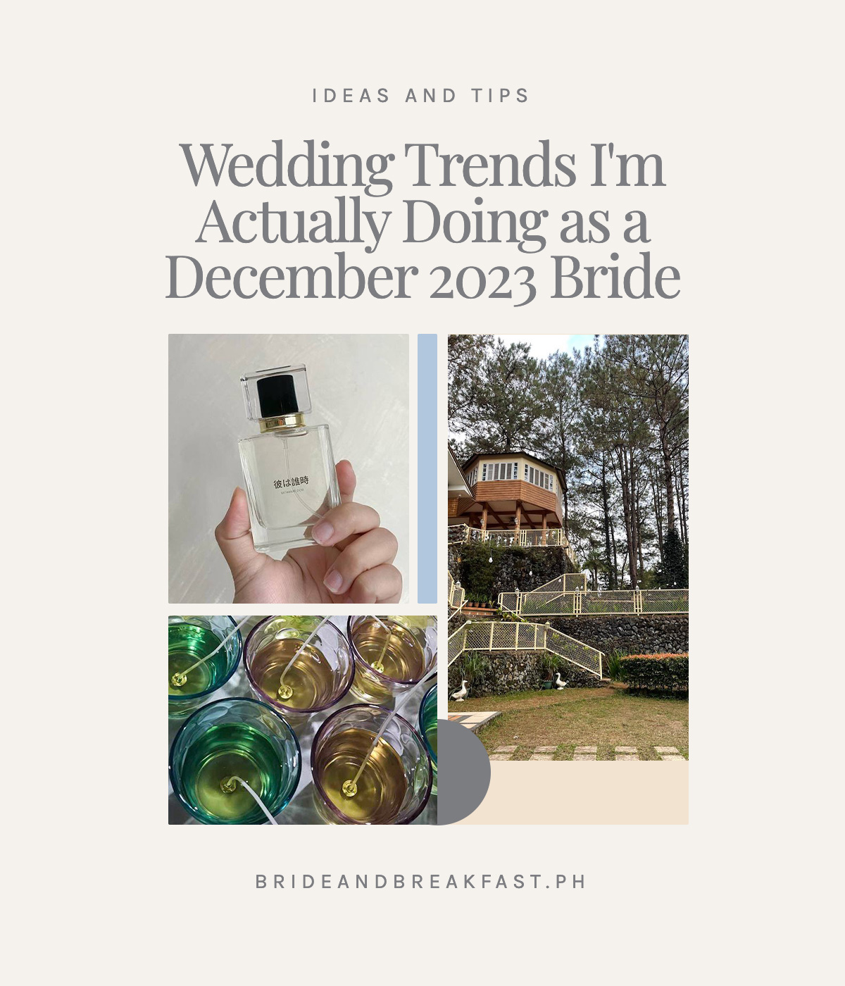 Wedding Trends I'm Actually Doing as a December 2023 Bride