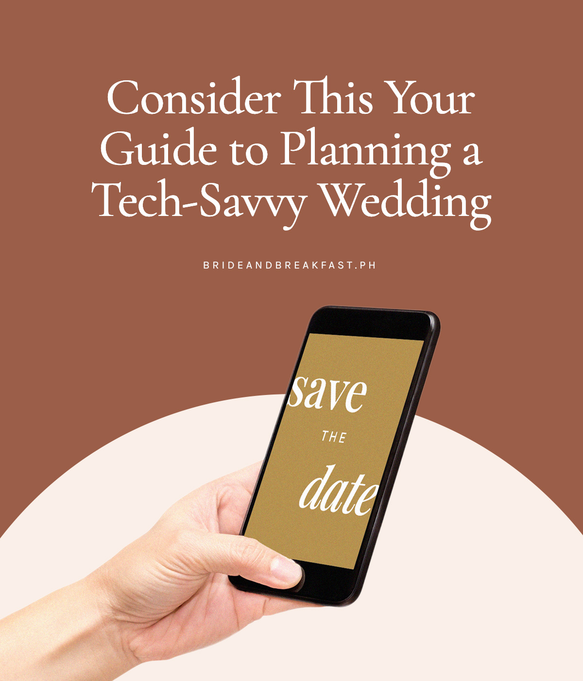 Consider This Your Guide to Planning a Tech-Savvy Wedding
