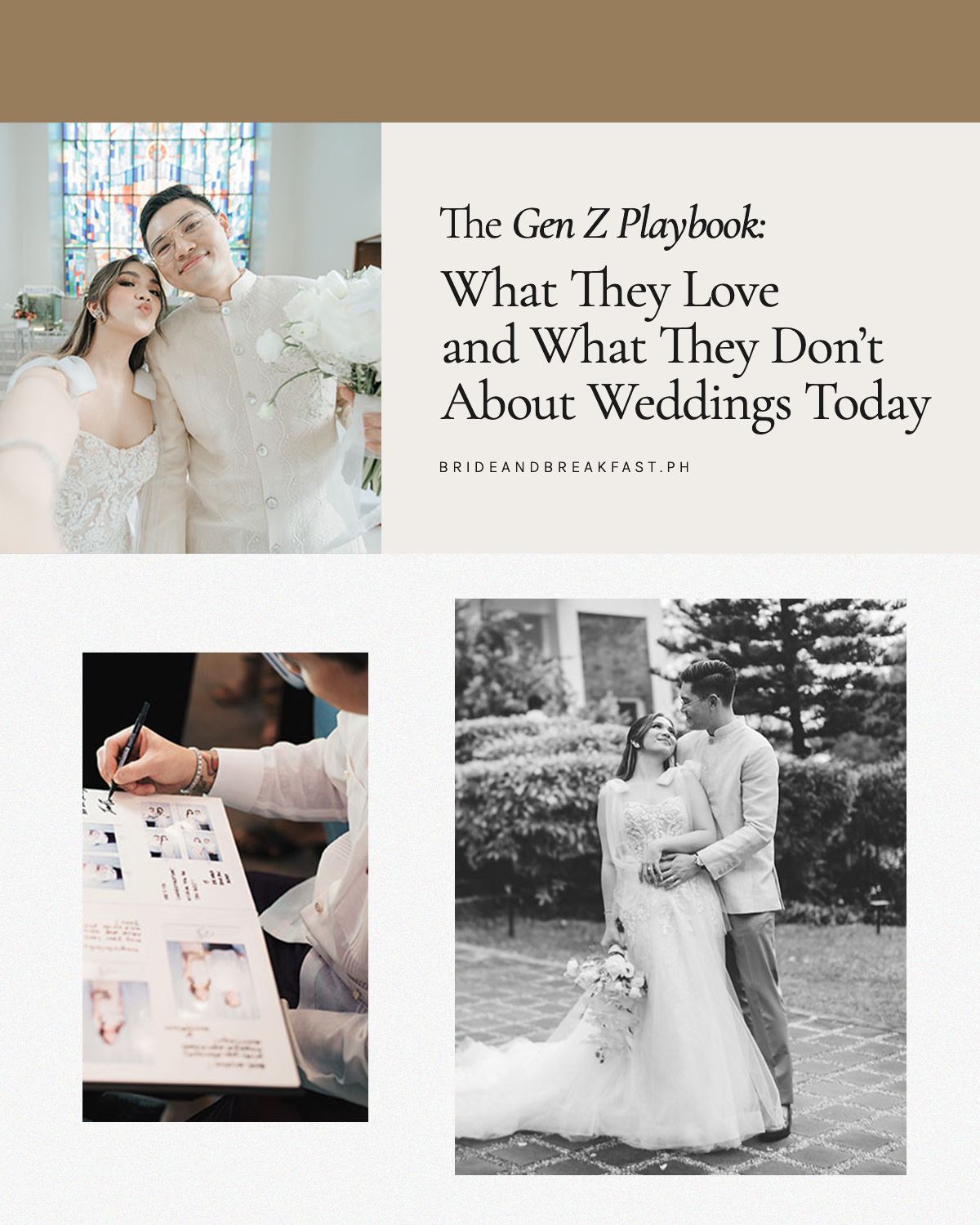 The Gen Z Playbook: What They Love and What They Don't About Weddings Today