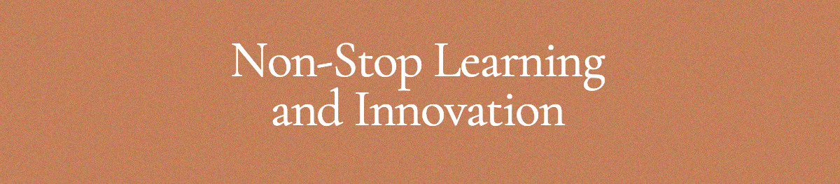 Non-Stop Learning and Innovation