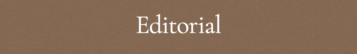 <strong>Editorial</strong>