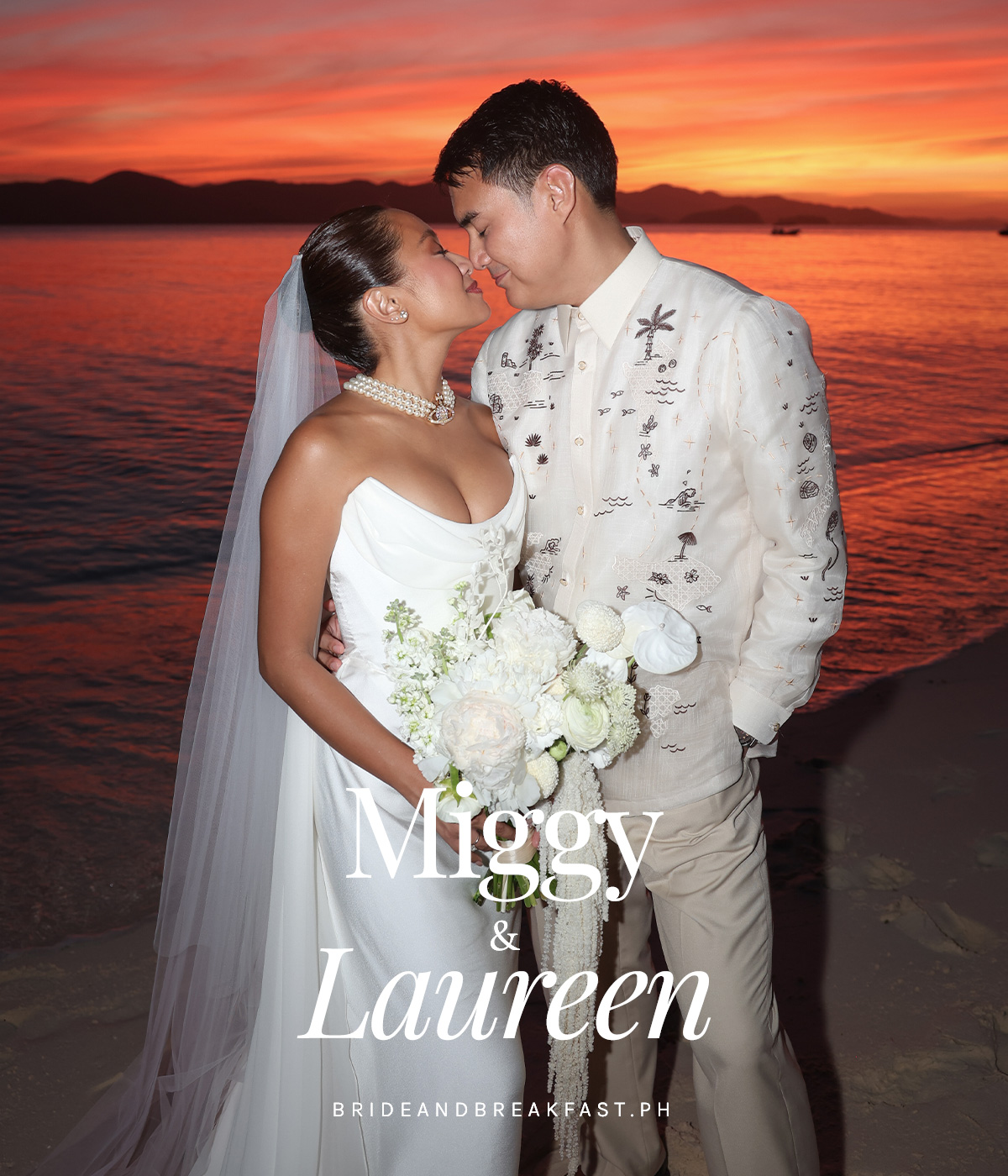 An Epic Party with Meaningful Details: Here Are Laureen Uy and Miggy Cruz' Official Wedding Photos! 