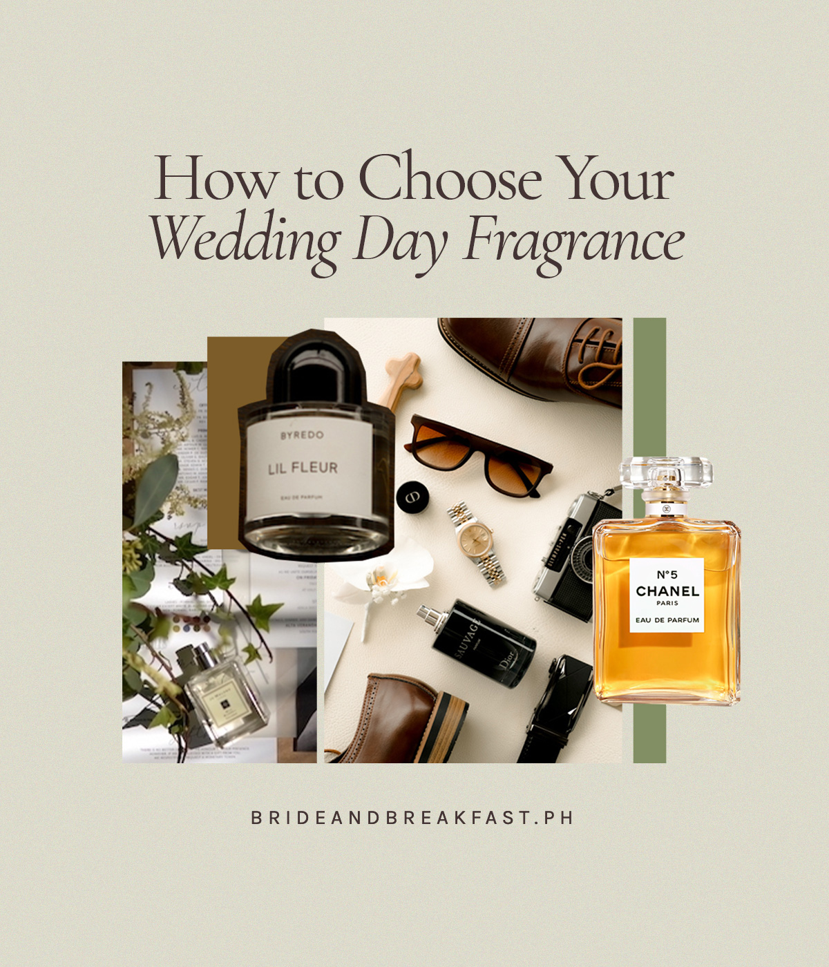 How to Choose Your Wedding Day Fragrance