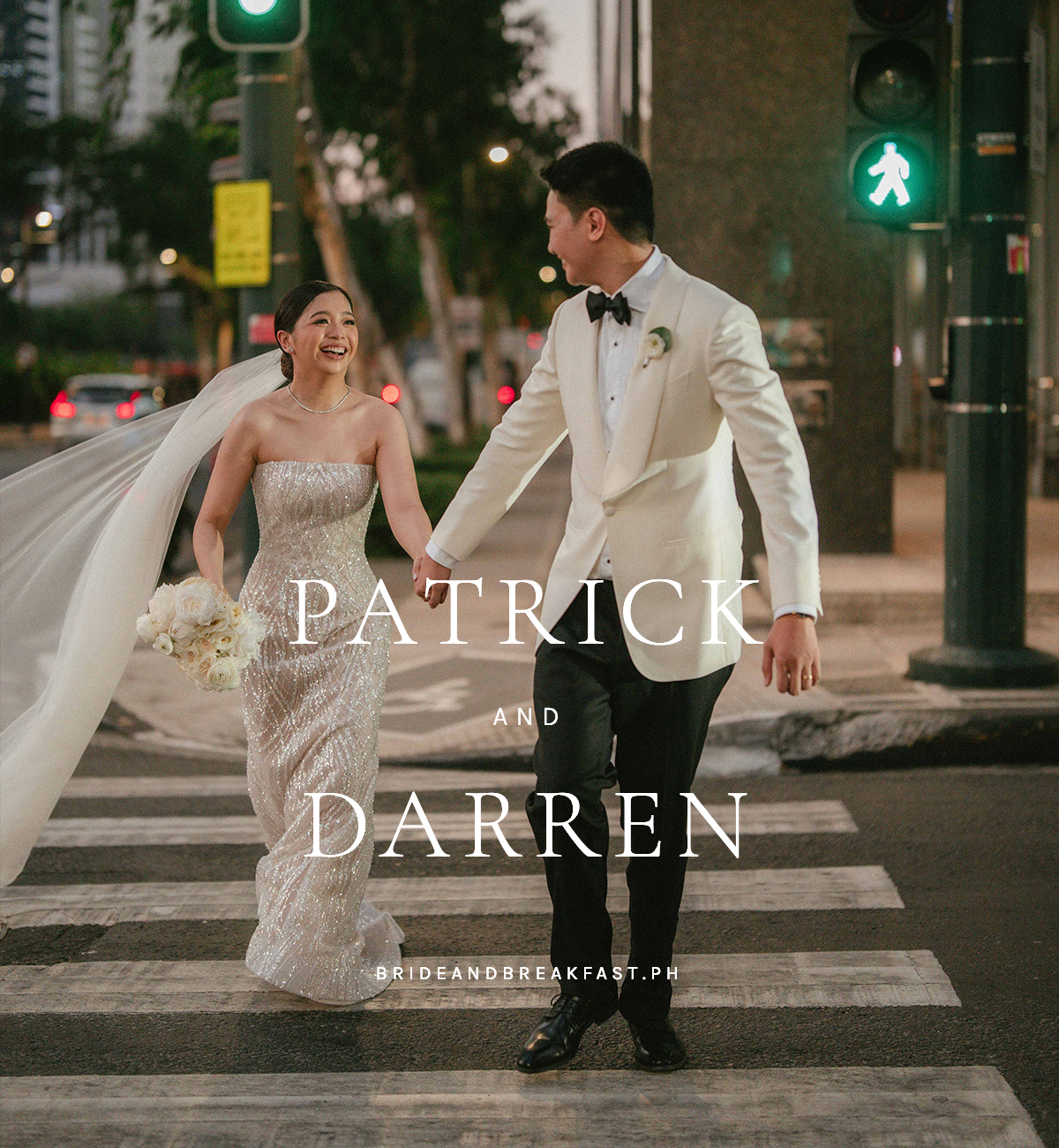 A Solemn and Serene Garden Wedding Amidst the Busy Streets of BGC