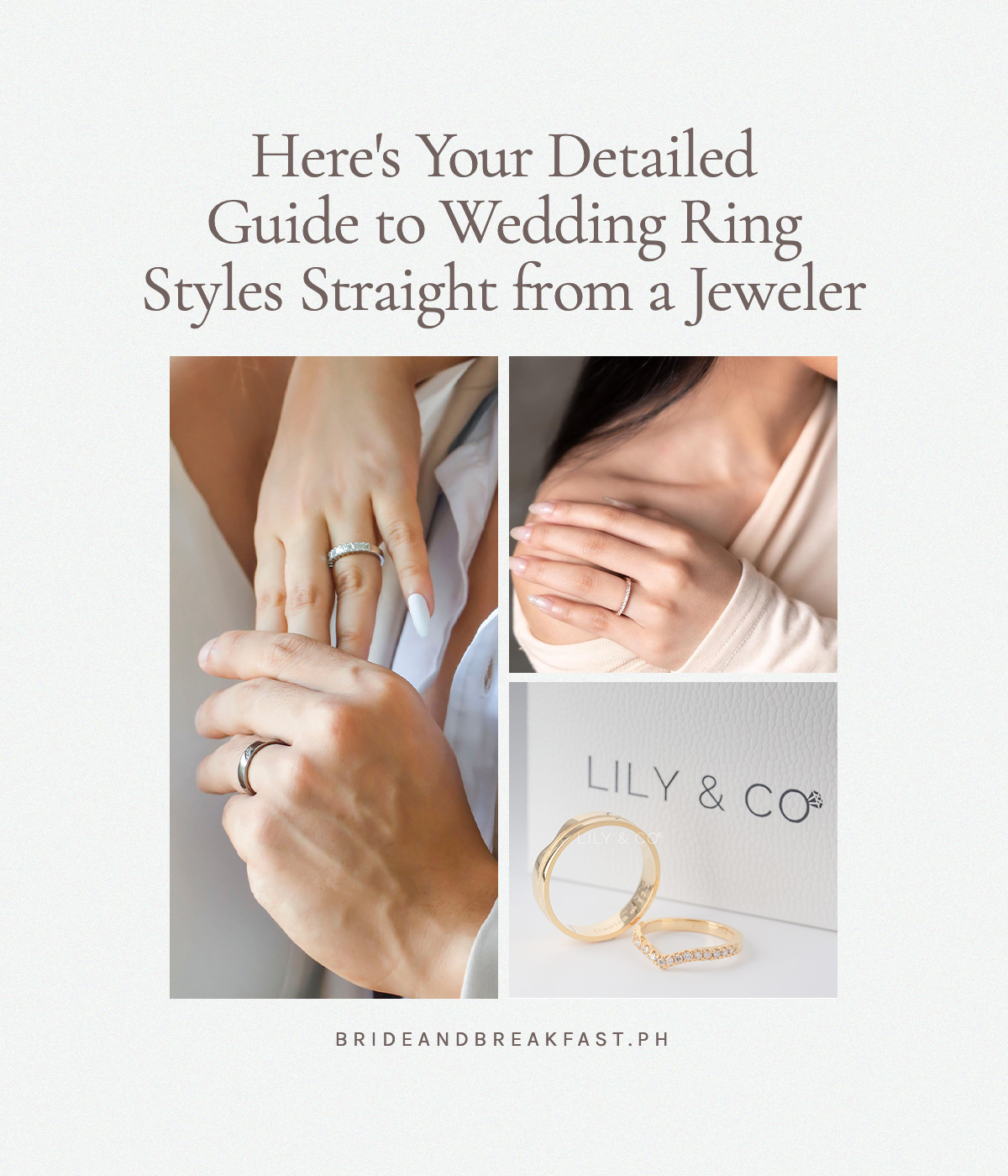Here's Your Detailed Guide to Wedding Ring Styles Straight from a Jeweler