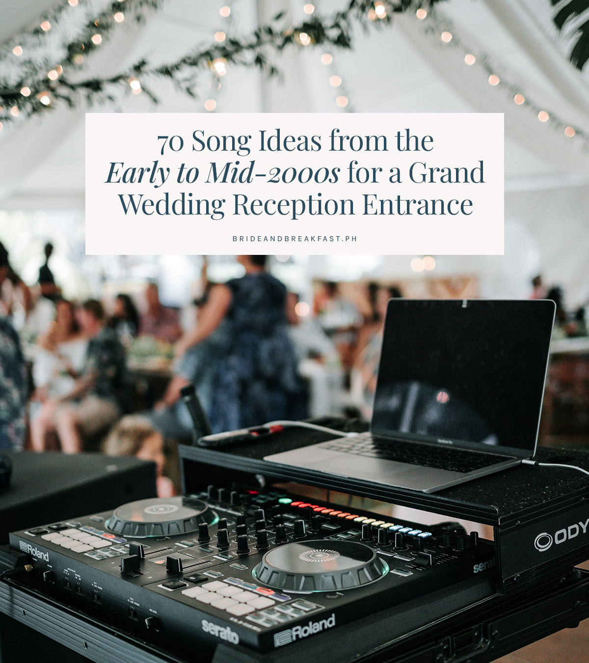 70 Song Ideas from the Early to Mid-2000s for a Grand Wedding Reception Entrance