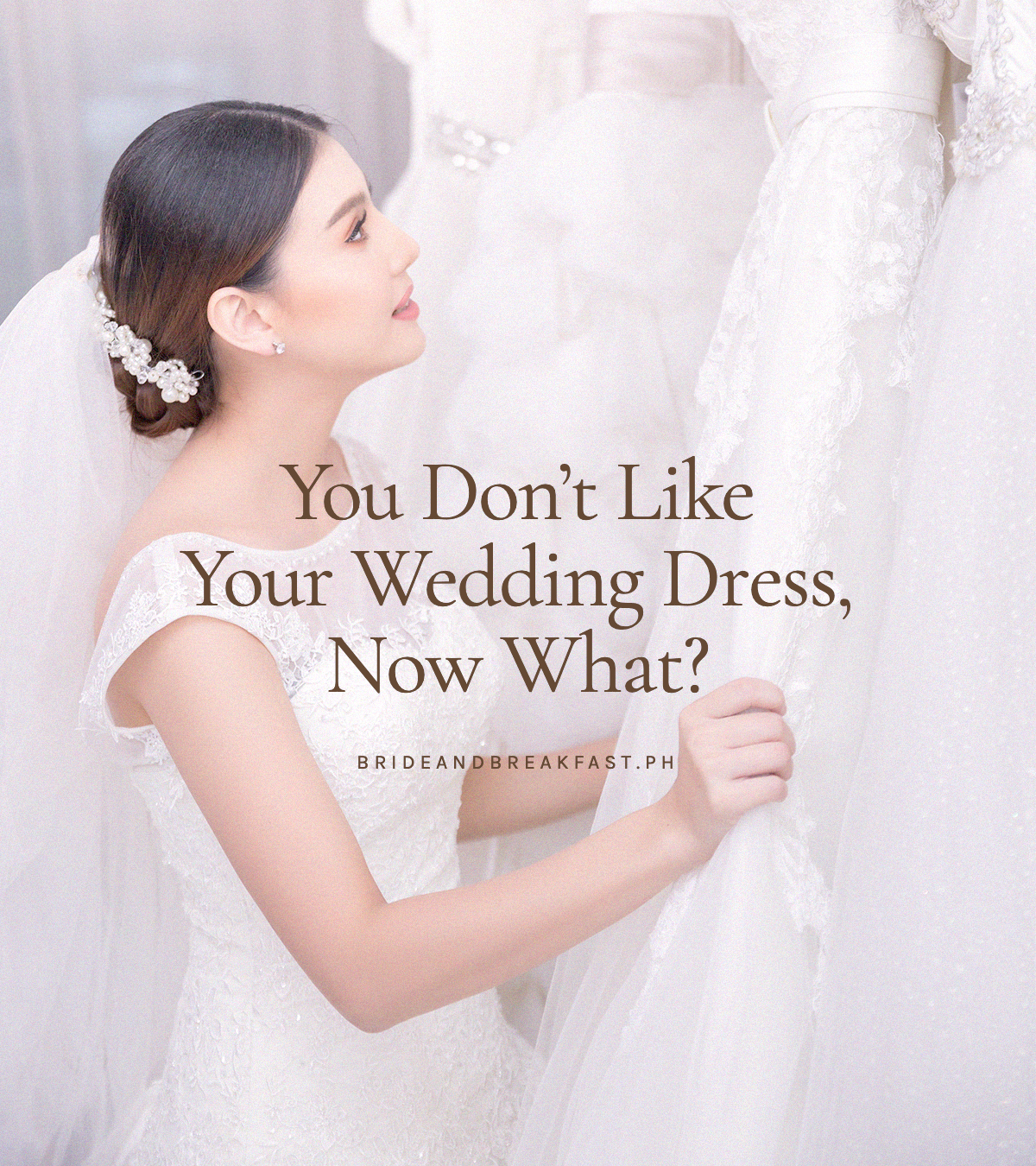 You Don't Like Your Wedding Dress, Now What?