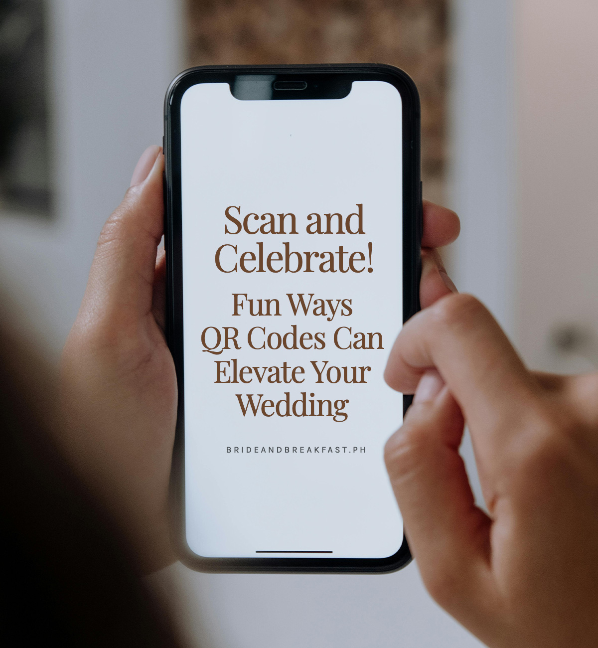 Scan and Celebrate! Fun Ways QR Codes Can Elevate Your Wedding