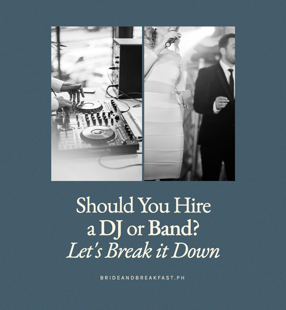 Should You Hire a DJ or Band? Let's Break it Down