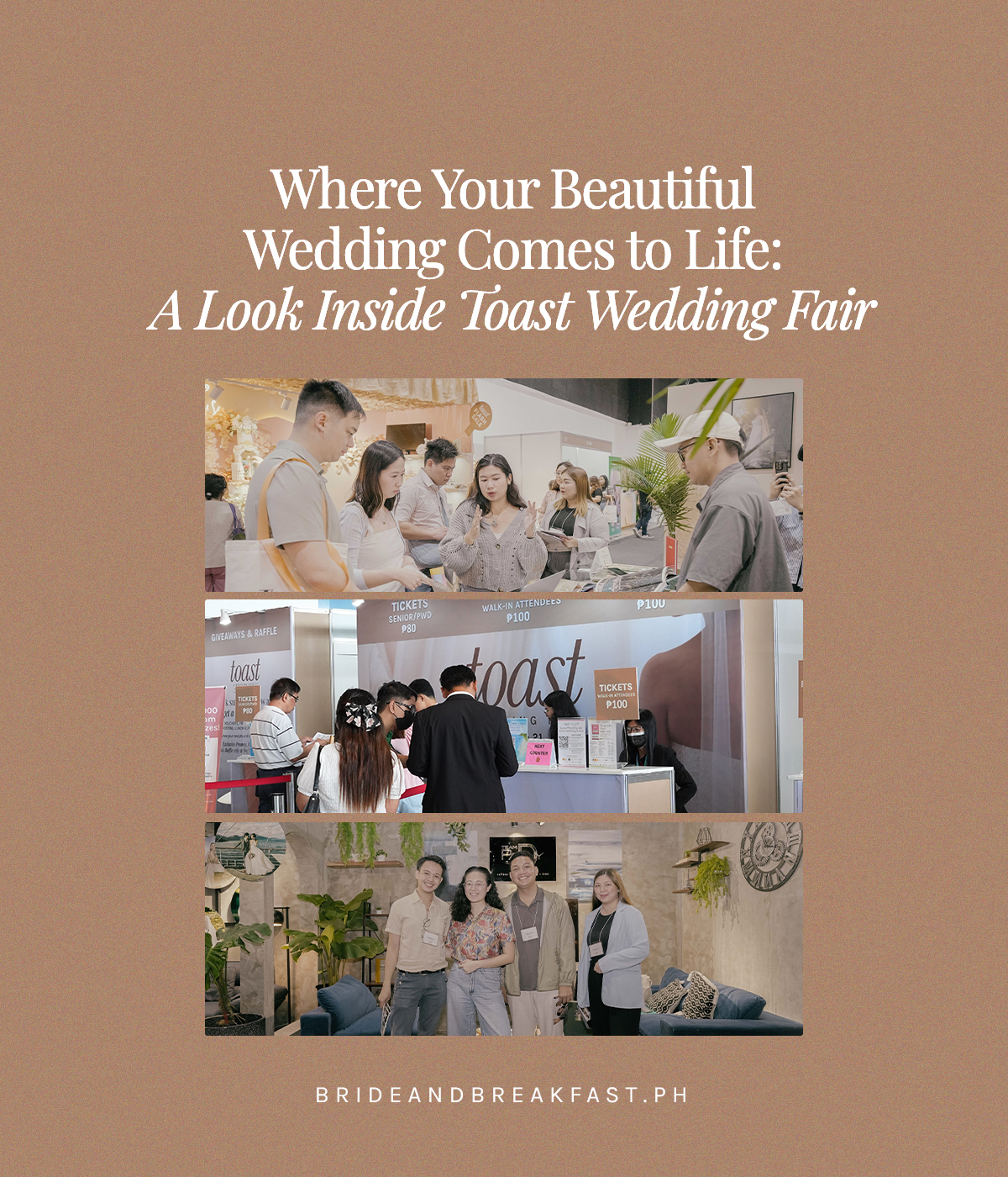 Where Your Beautiful Wedding Comes to Life: A Look Inside Toast Wedding Fair