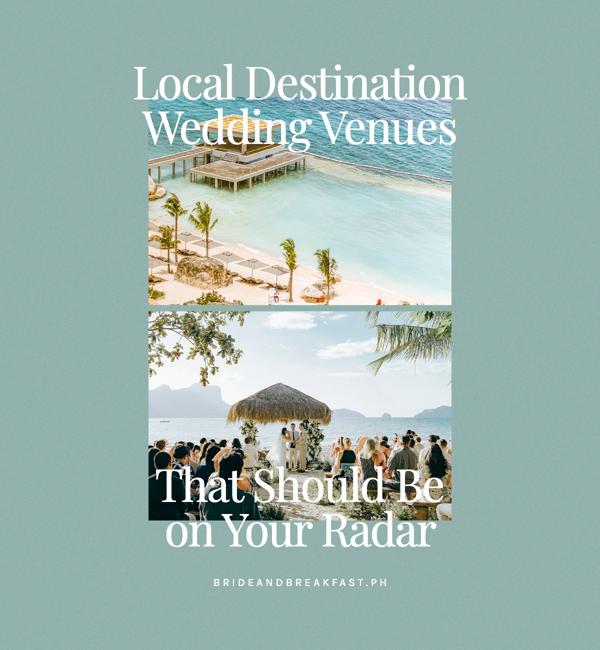  Local Destination Wedding Venues That Should Be on Your Radar