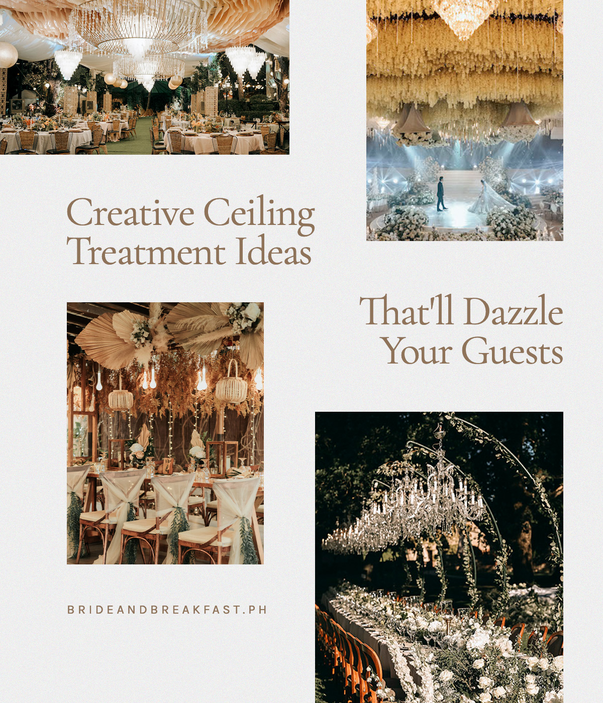 Creative Ceiling Treatment Ideas That'll Dazzle Your Guests