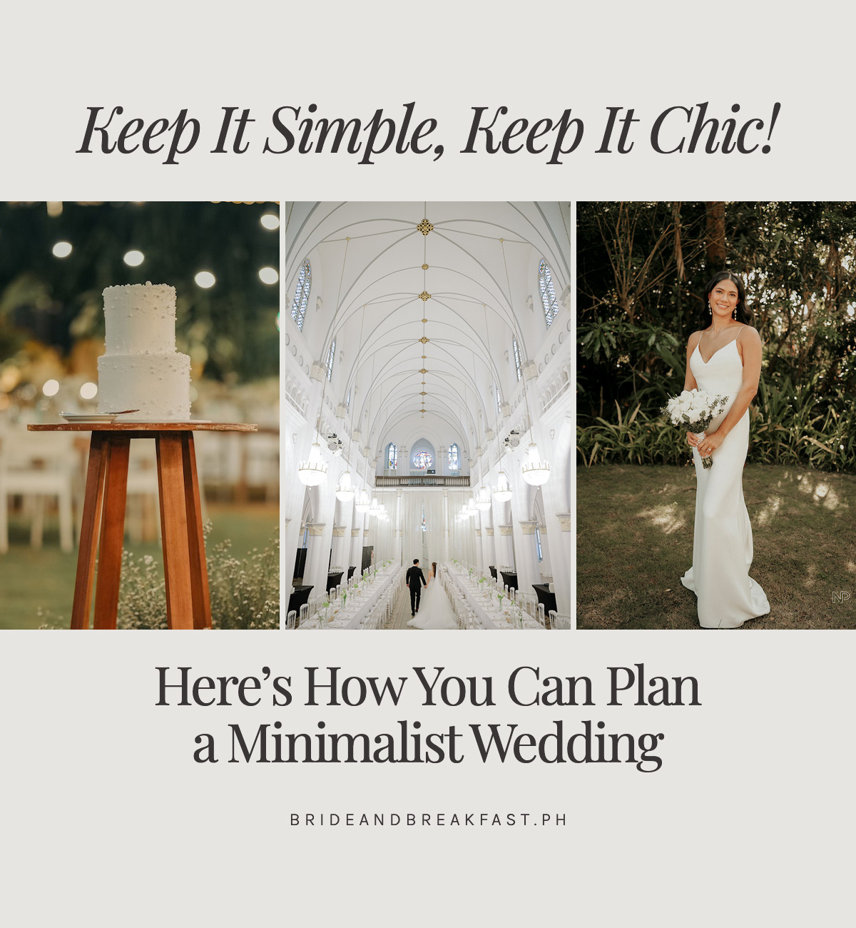 Your Ultimate Guide to Planning a Minimalist Wedding