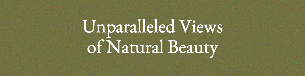 <strong>Unparalleled Views of Natural Beauty</strong>