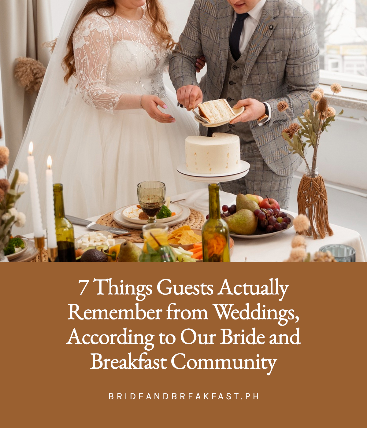 7 Things Guests Actually Remember from Weddings, According to Our Bride and Breakfast Community