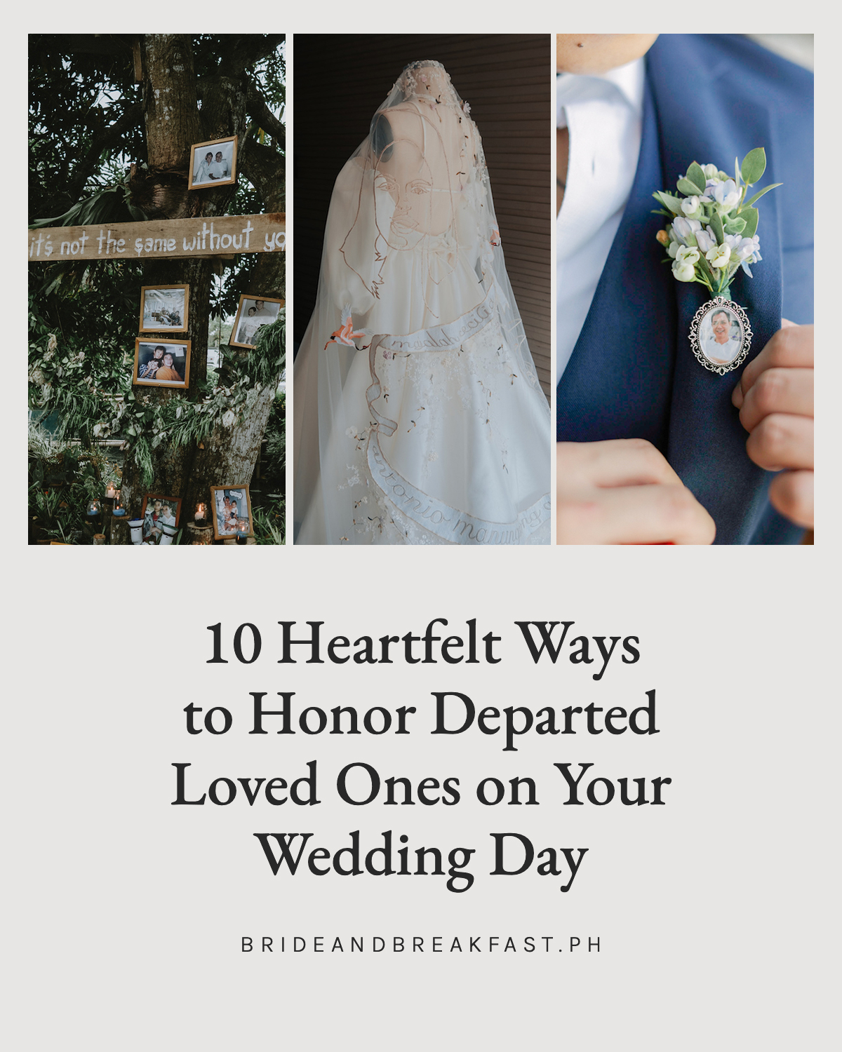 10 Heartfelt Ways to Honor Departed Loved Ones on Your Wedding Day
