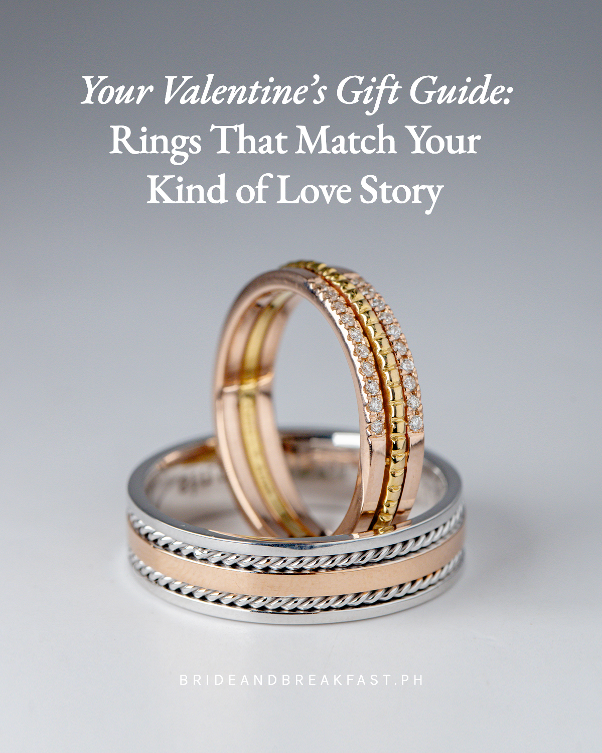 Your Valentine's Gift Guide: Rings That Match Your Kind of Love Story