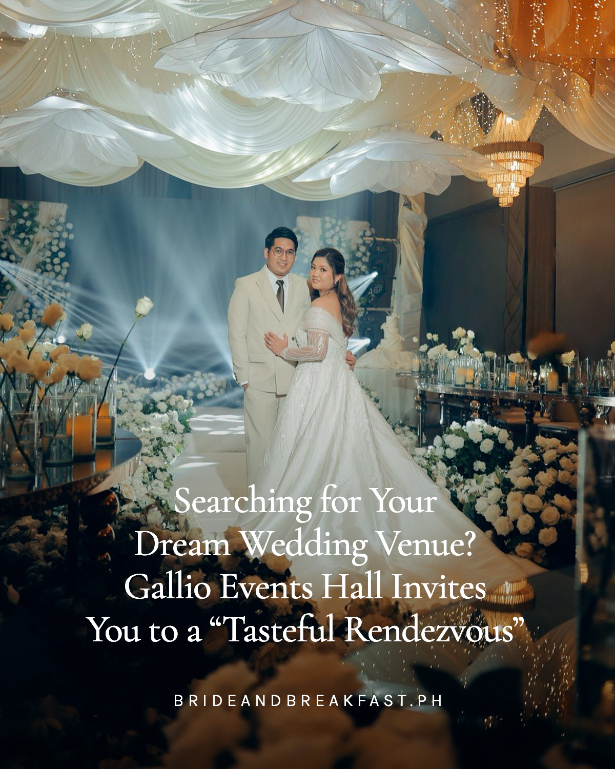Searching for Your Dream Wedding Venue? Gallio Events Hall Invites You to a “Tasteful Rendezvous”