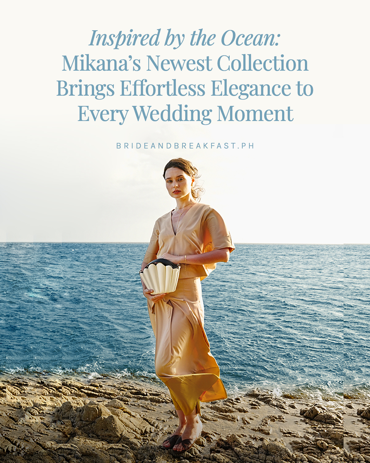 Inspired by the Ocean: Mikana's Newest Collection Brings Effortless Elegance to Every Wedding Moment
