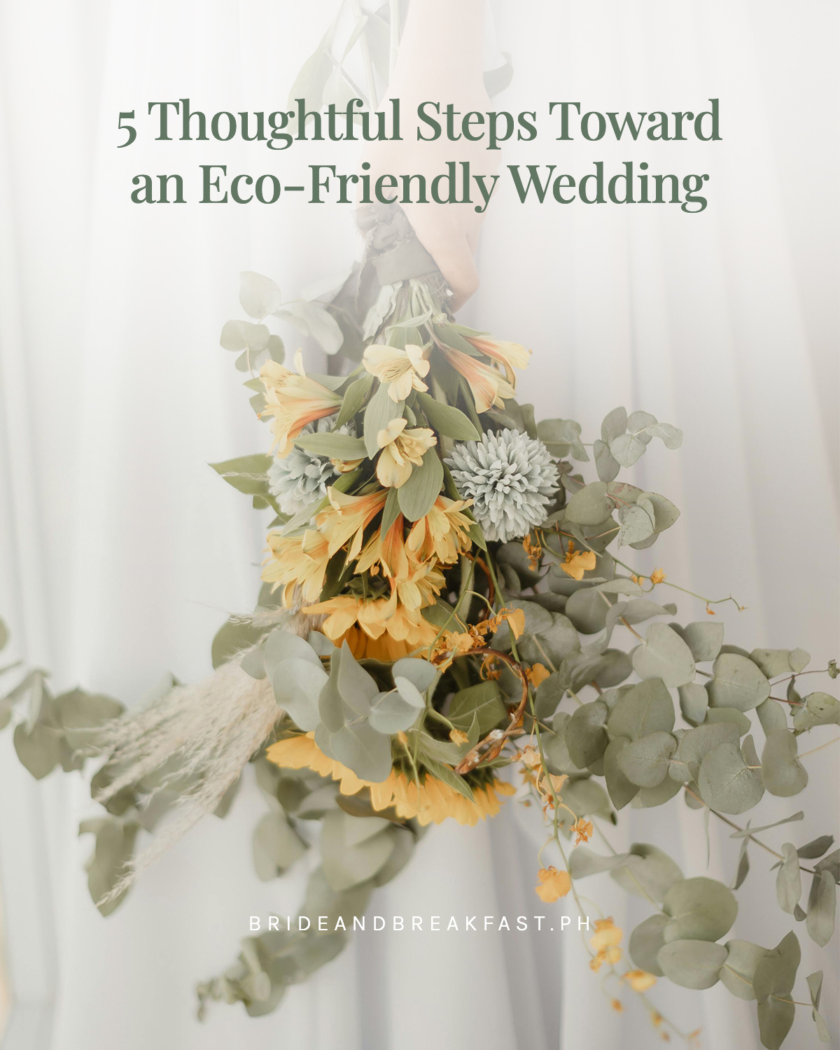 5 Thoughtful Steps Toward an Eco-Friendly Wedding